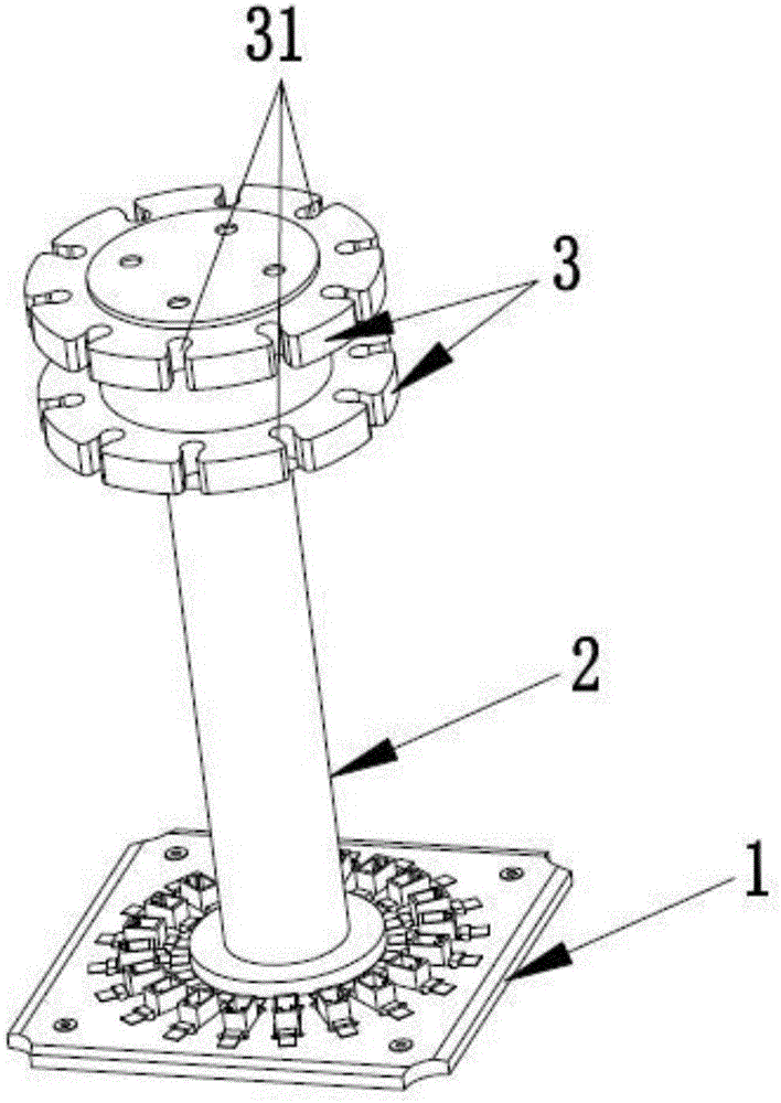 蝶形光缆及拉远光缆组件的端头研磨固定装置的制作方法