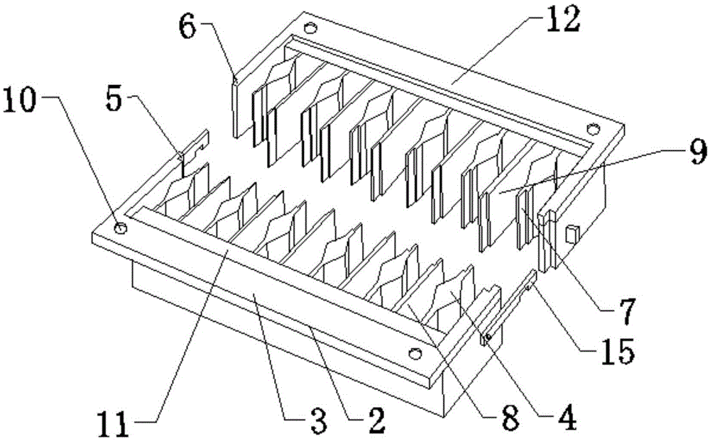 空心保温砖的制砖模具的制作方法