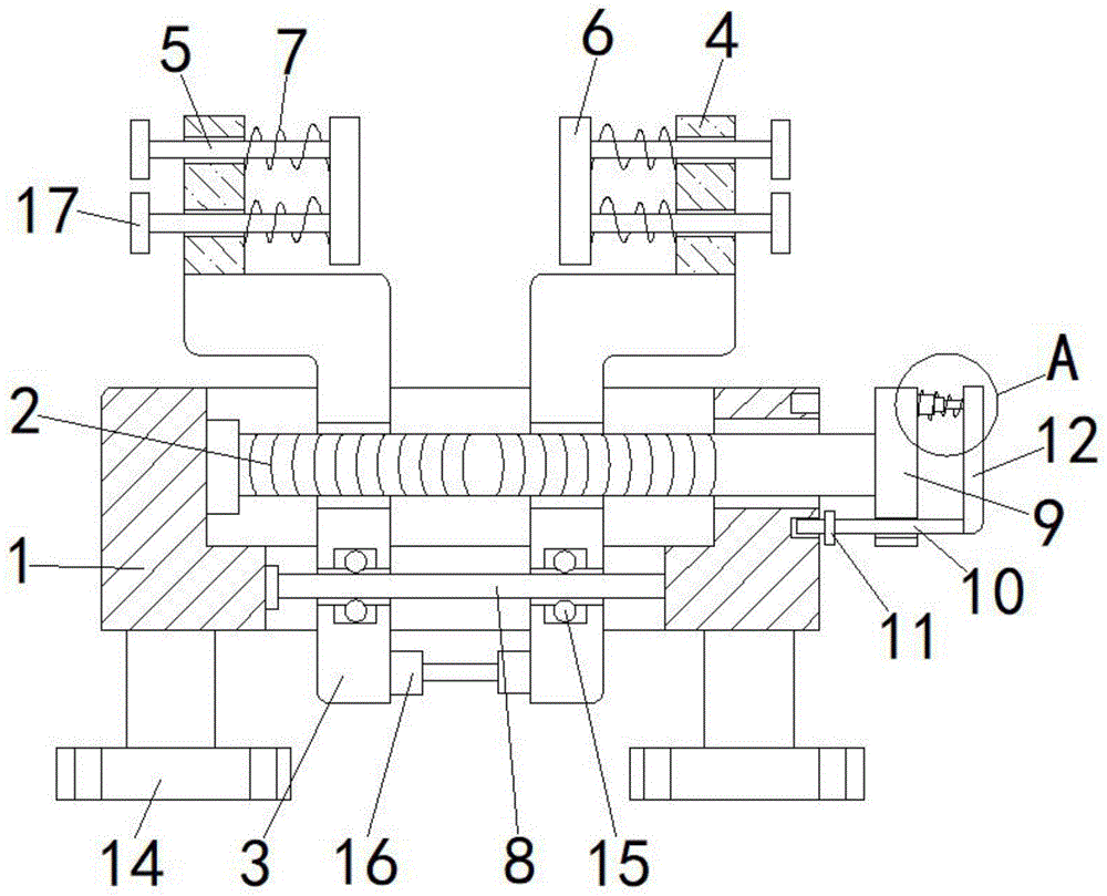 一种同步器锁止结构加工用夹具的制作方法