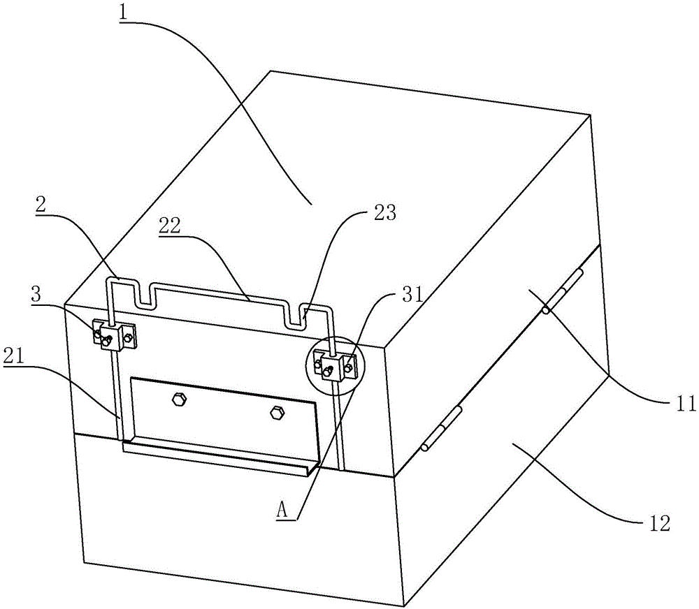 单丝预放架的制作方法