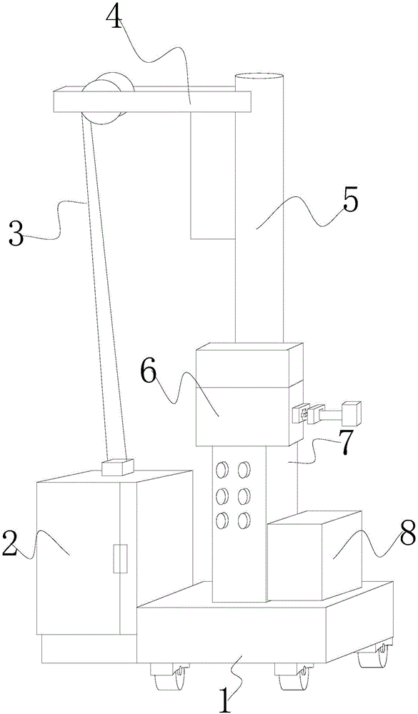 一种道路桥梁施工用工具快速提升设备的制作方法