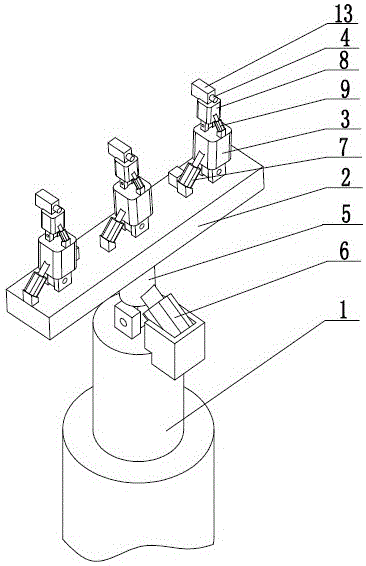 高空作业车的旋转装置的制作方法