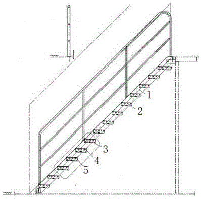 一种可拆踏步的斜梯的制作方法