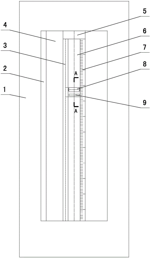 方便检测身高的门板的制作方法
