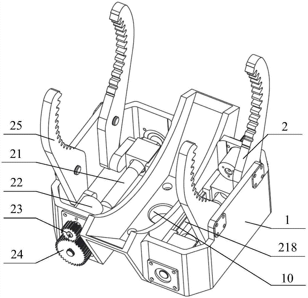 一种齿式机械抓手的制作方法