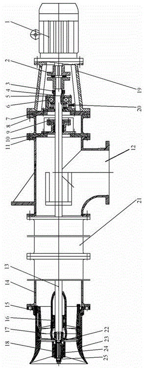 玻璃钢轴流泵的制作方法