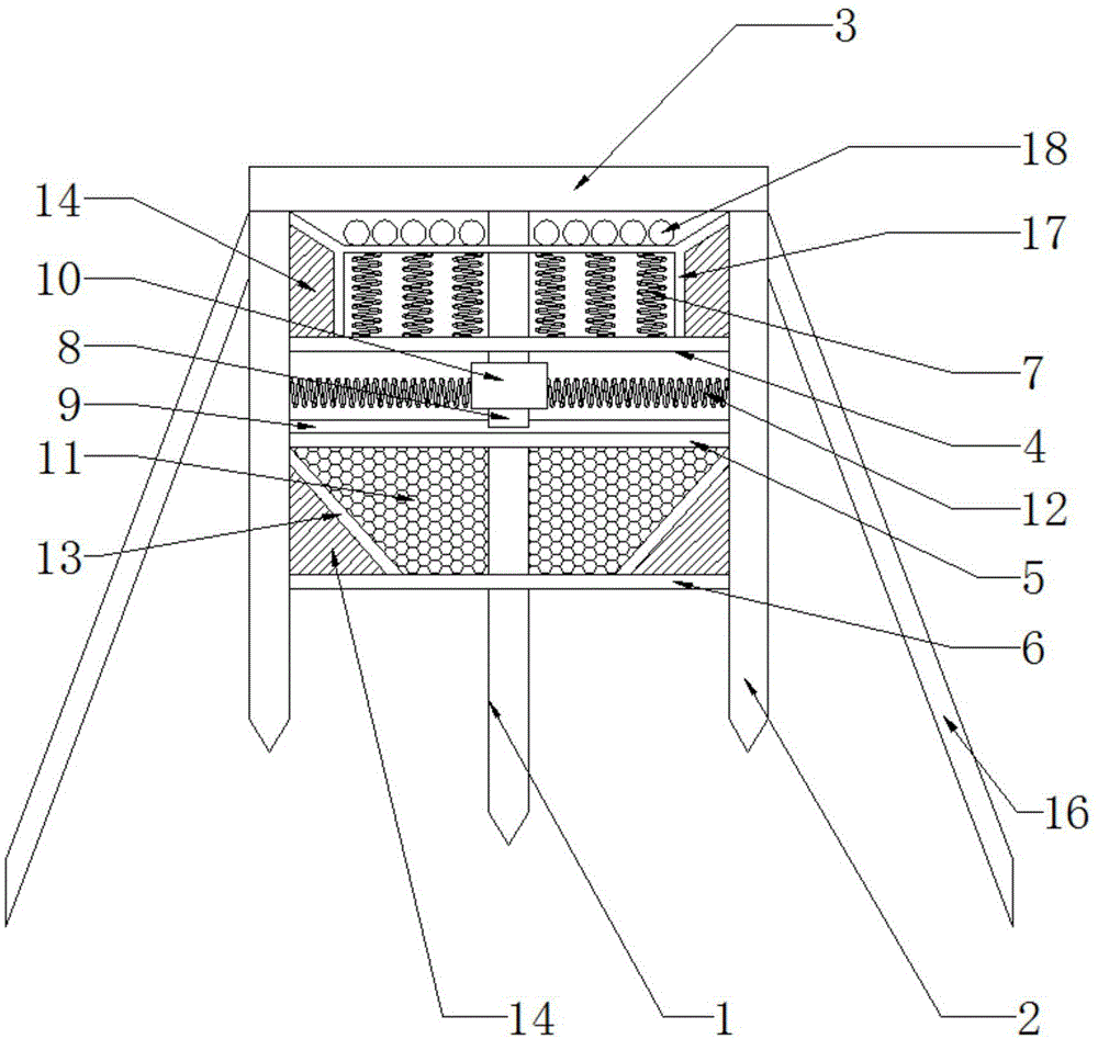 一种建筑工程地基抗震结构的制作方法