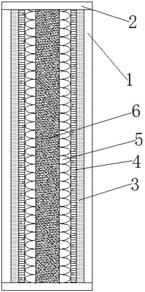 一种内墙体隔音轻质墙体的制作方法