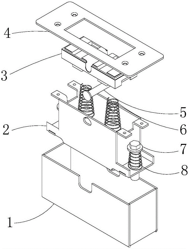卷帘门用地盒的制作方法