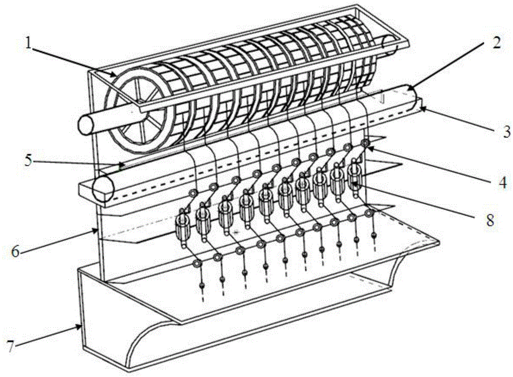 一种带有助剂槽的缫丝机的制作方法