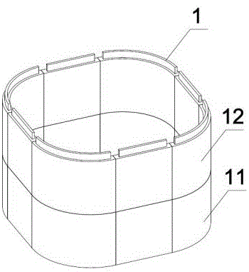 一种尺寸可变的拼接式匣钵的制作方法