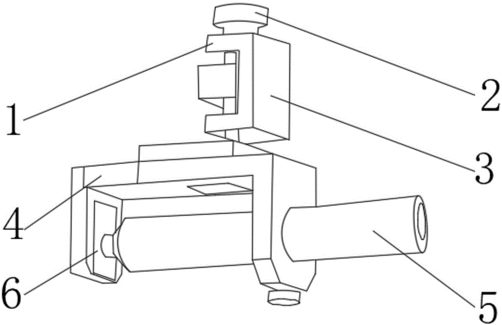一种铅屏蔽室用NaI闪烁体探测器的安装结构的制作方法
