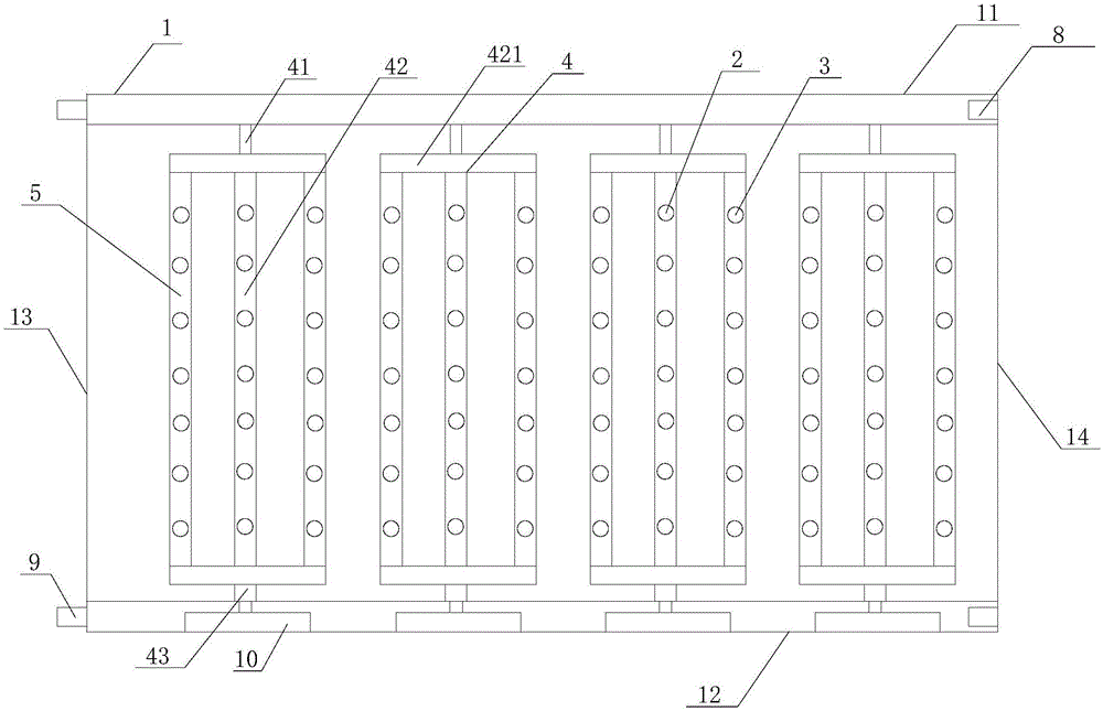 一种使用方便的整经机纱架的制作方法