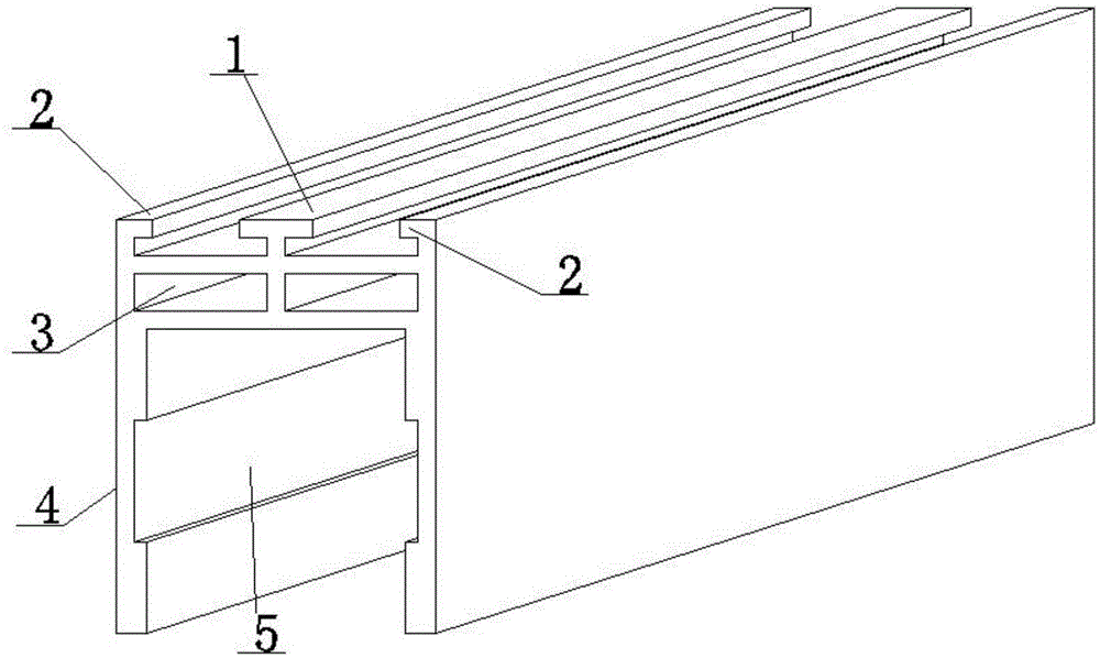 一种铝合金立柱与侧面整体板材连接件的制作方法
