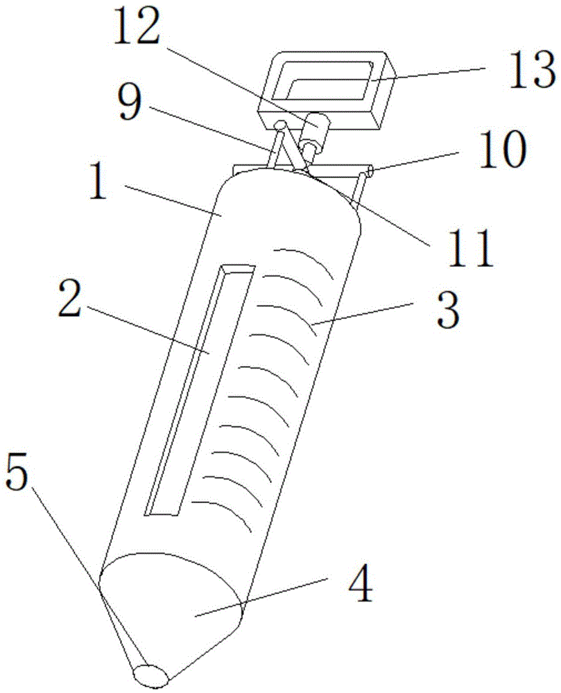 一种土壤检测用采集器的制作方法