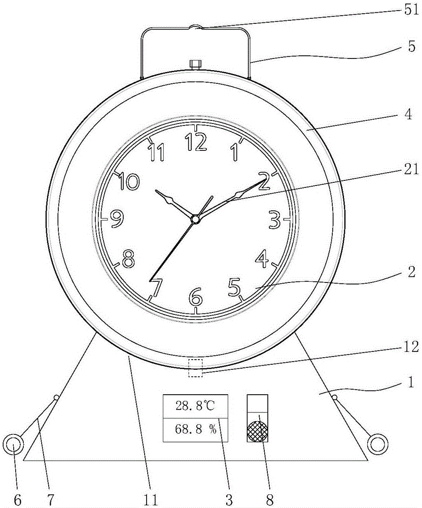 一种多功能石英钟的制作方法