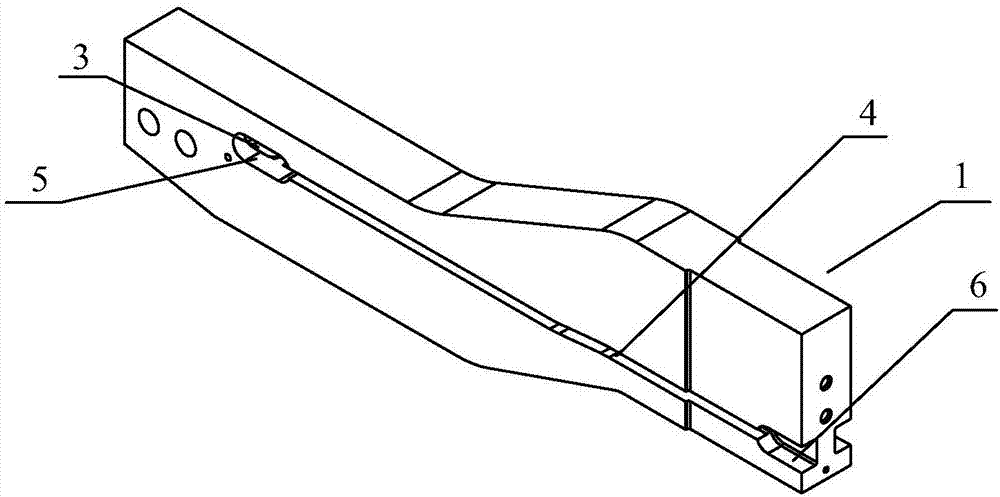 一种焊枪电极臂冷却水管固定结构的制作方法