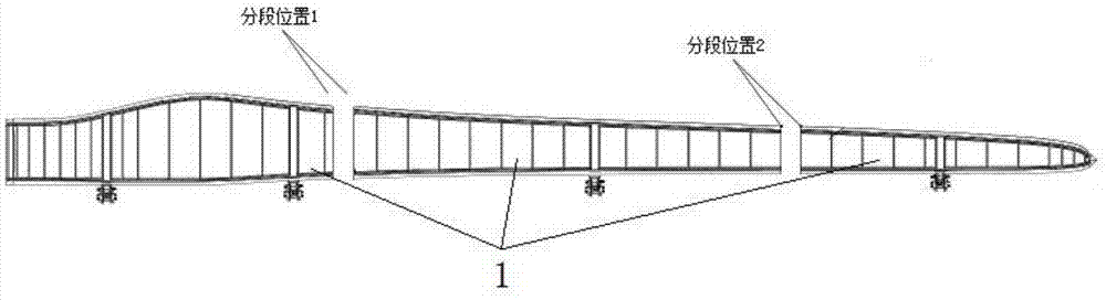 一种分段式多功能叶片模具及其制作工艺的制作方法