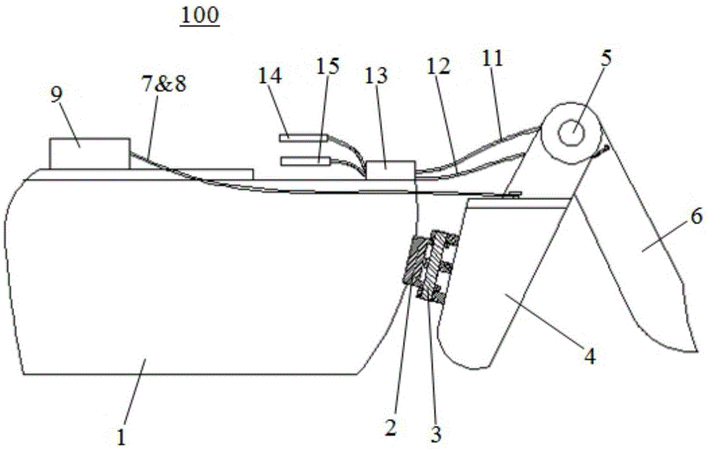 一种皮划艇用舵转向及舵收放的手动调节控制系统的制作方法
