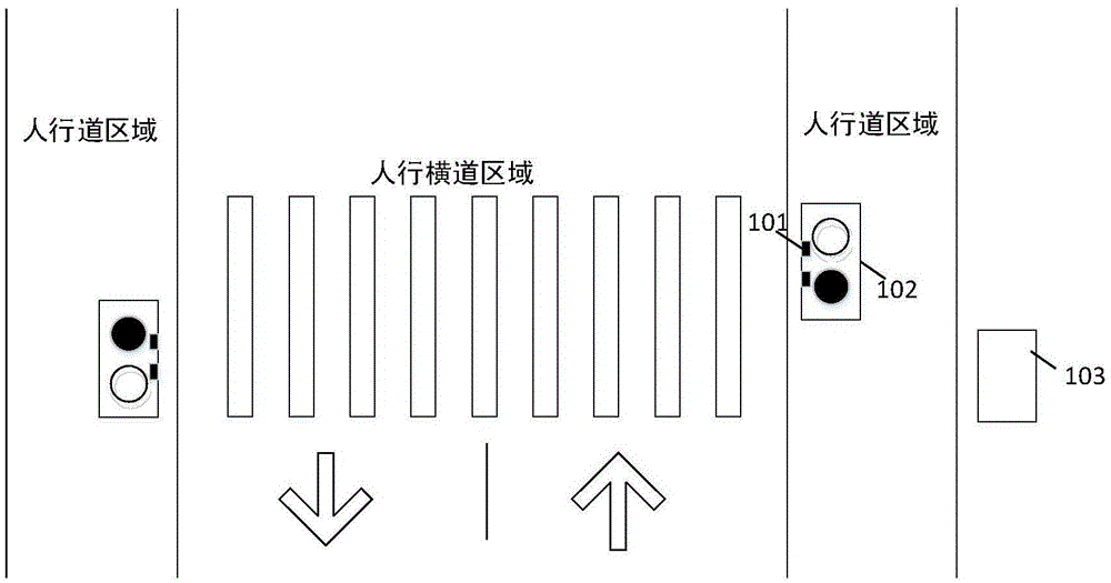 一种具有闯红灯取证功能的人行横道信号灯系统实现方法与流程