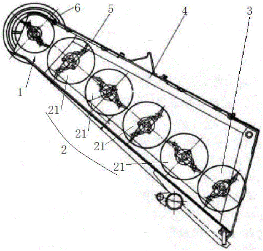 一种带伸缩指的多轮组合过桥的制作方法
