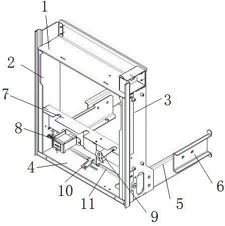 接触器-熔断器组合电器及其框架的制作方法