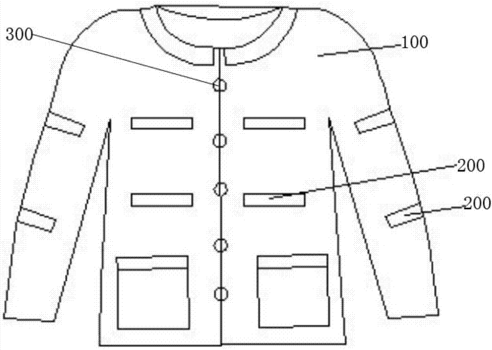 一种反光警示服的制作方法