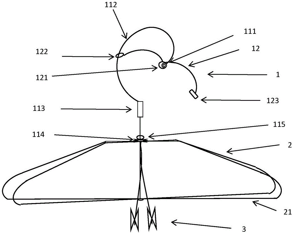 家用防风衣架的制作方法