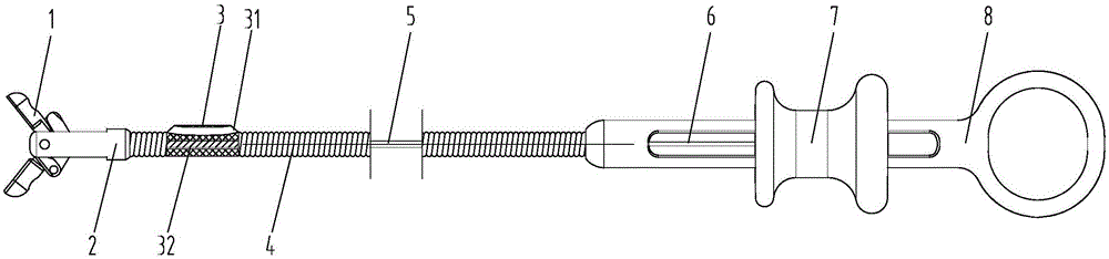 过导丝胆道取样钳及取样钳的导丝通接头的成型连接方法与流程