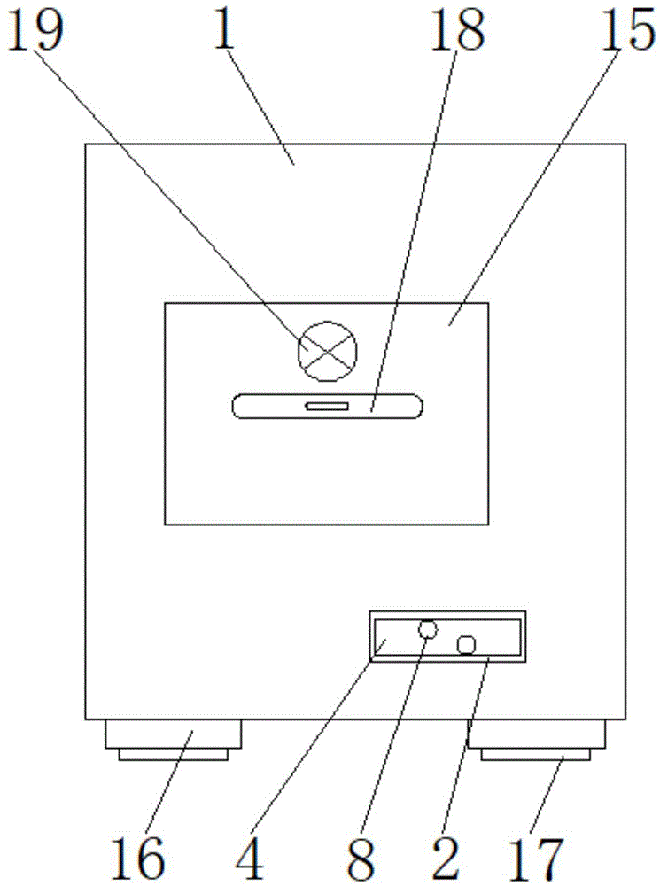 一种数控机床用加工件抽屉闭合装置的制作方法