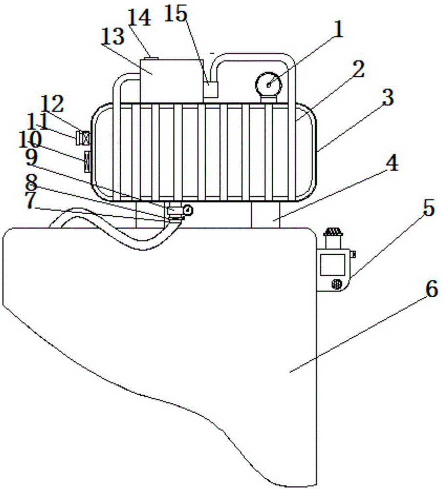 一种立焊机气压检测装置的制作方法