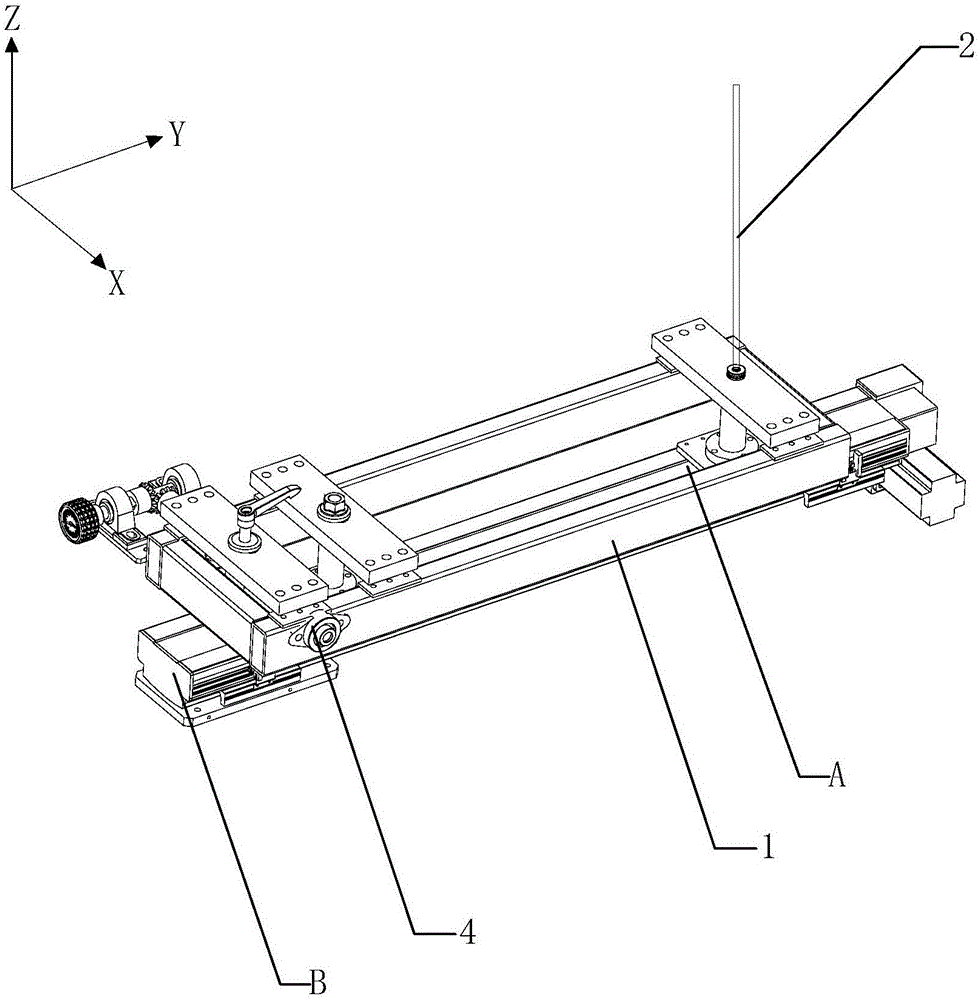 一种梁端调正组件及机械臂的制作方法