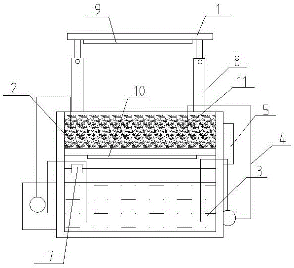 家庭景观用鱼菜共生装置的制作方法