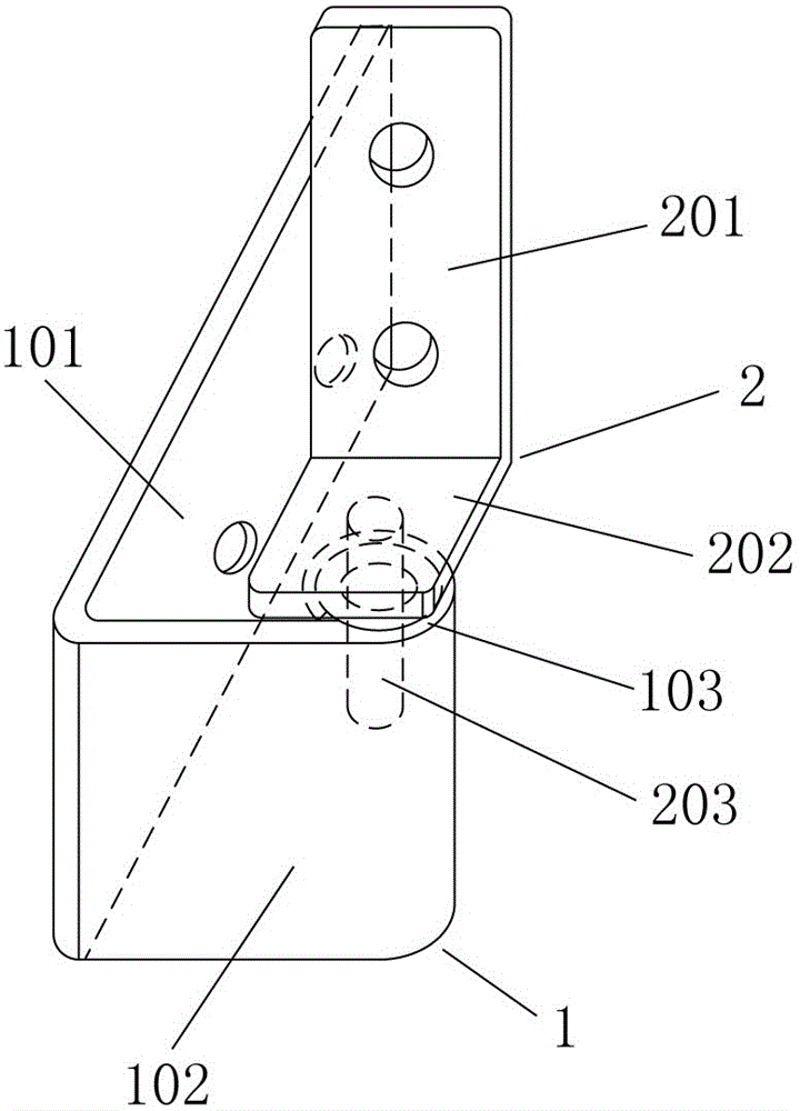 家具用旋转五金件的制作方法