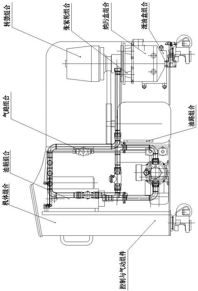 一种加热型碟片式真空离心油液净化装置的制作方法