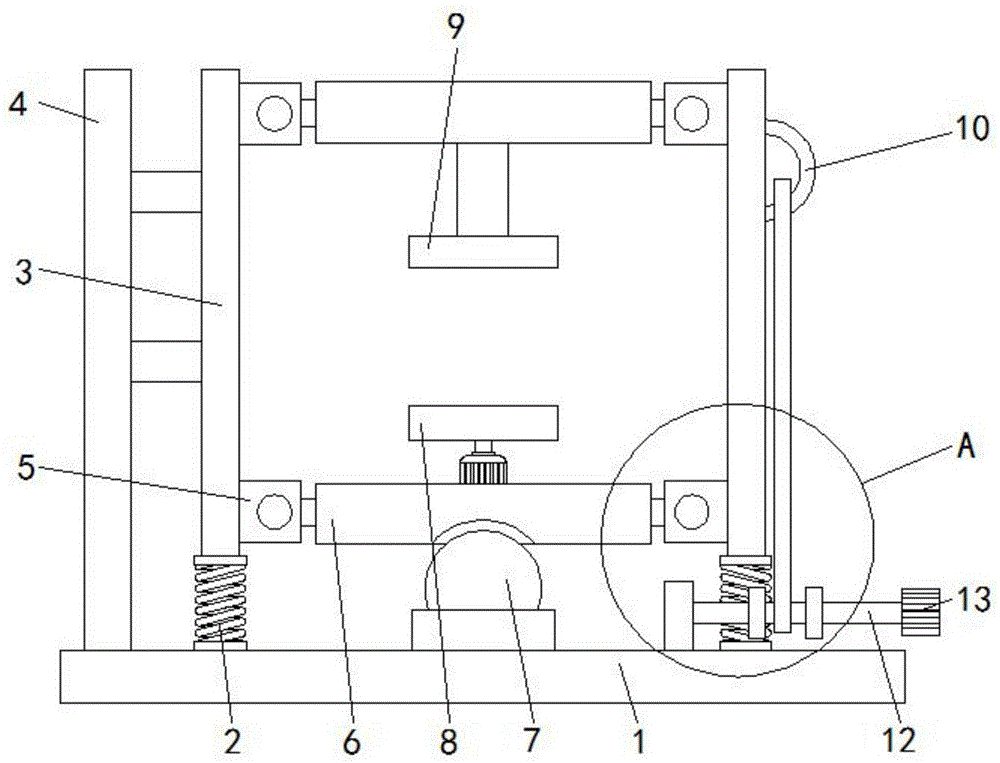 一种电机端盖轴承旋铆装置的制作方法