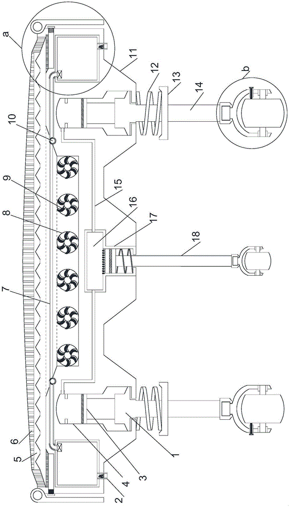 一种支撑补偿型高效烧烤餐桌的制作方法