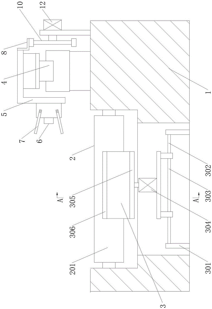 一种可定位式木制品侧壁喷胶装置的制作方法