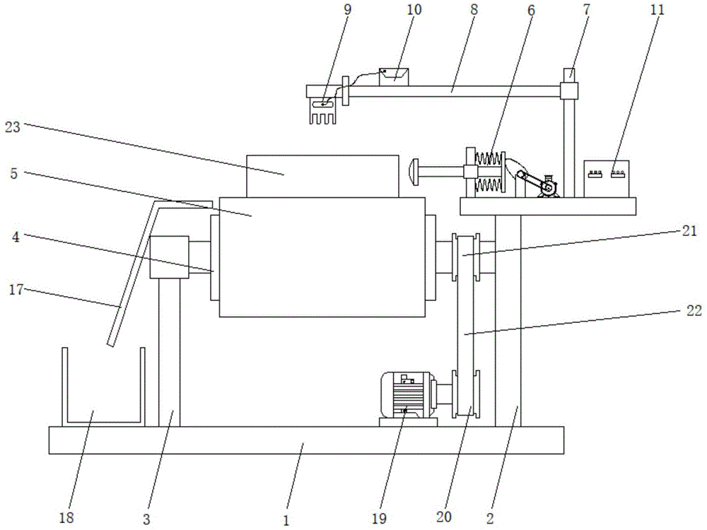 一种变频器半成品工作检测装置的制作方法