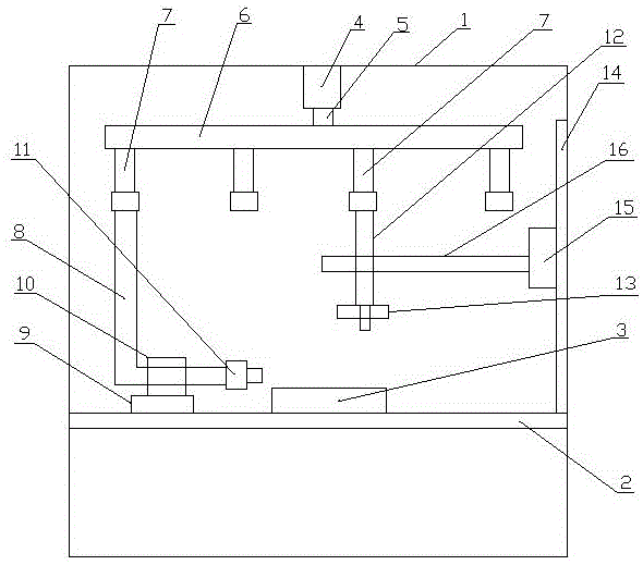 发动机缸盖的油道清洗装置的制作方法