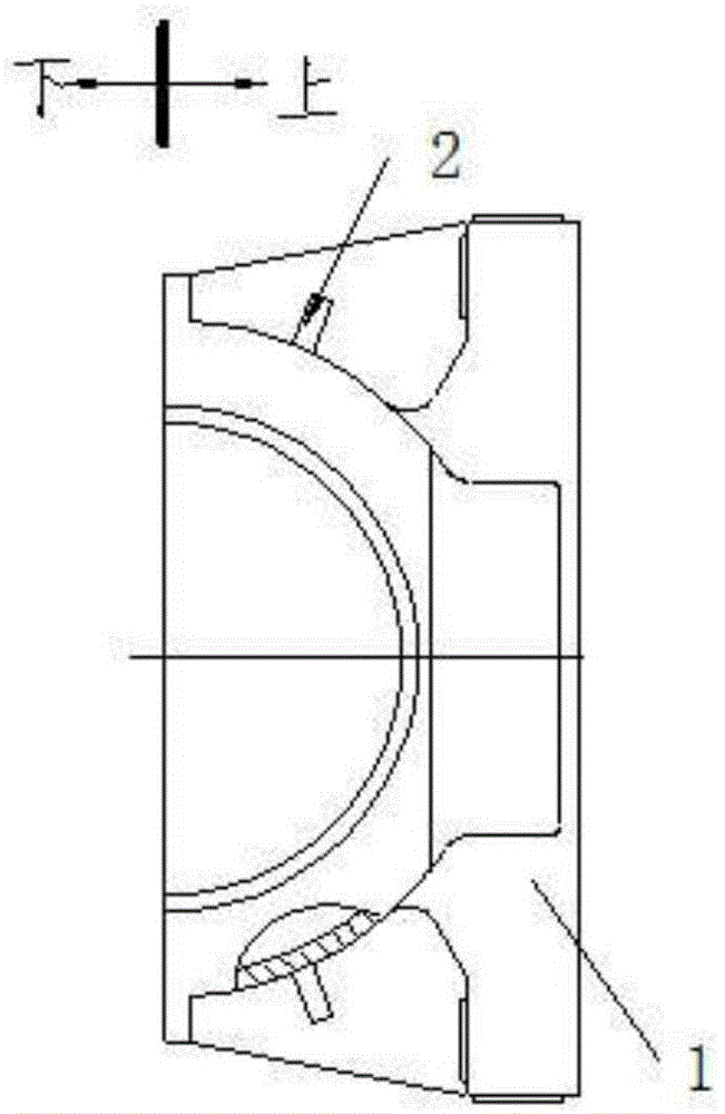 一种轴承底座的铸造方法与流程