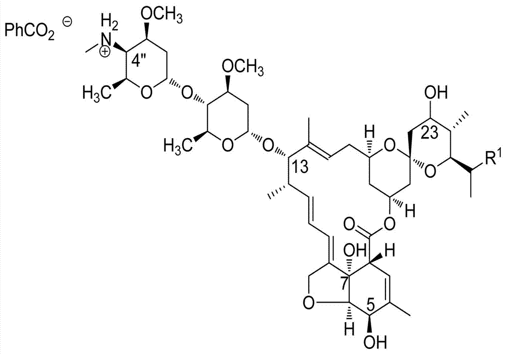 一种含有甲氨基阿维菌素B2a/B2b苯甲酸盐的杀虫组合物及其制剂和应用的制作方法
