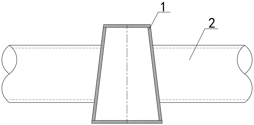 一种自由曲面双向叠合空间网格结构的制作方法