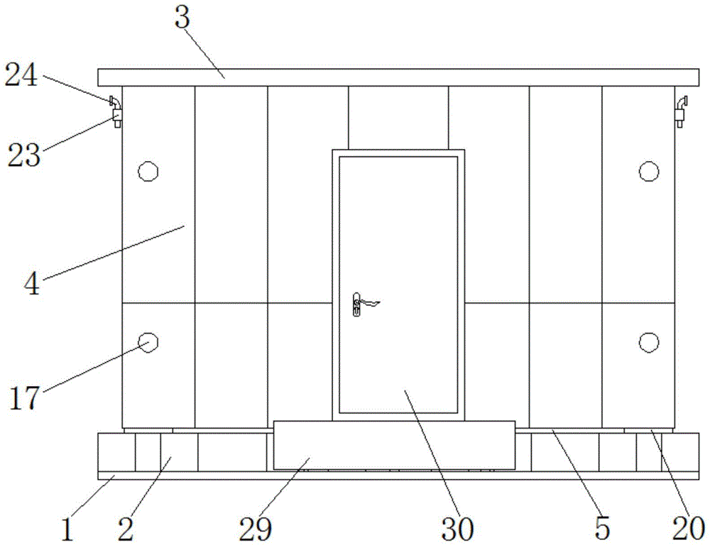 一种可拆卸折叠集装箱式活动板房的制作方法