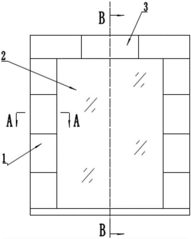 一种建筑物外幕墙结构的制作方法