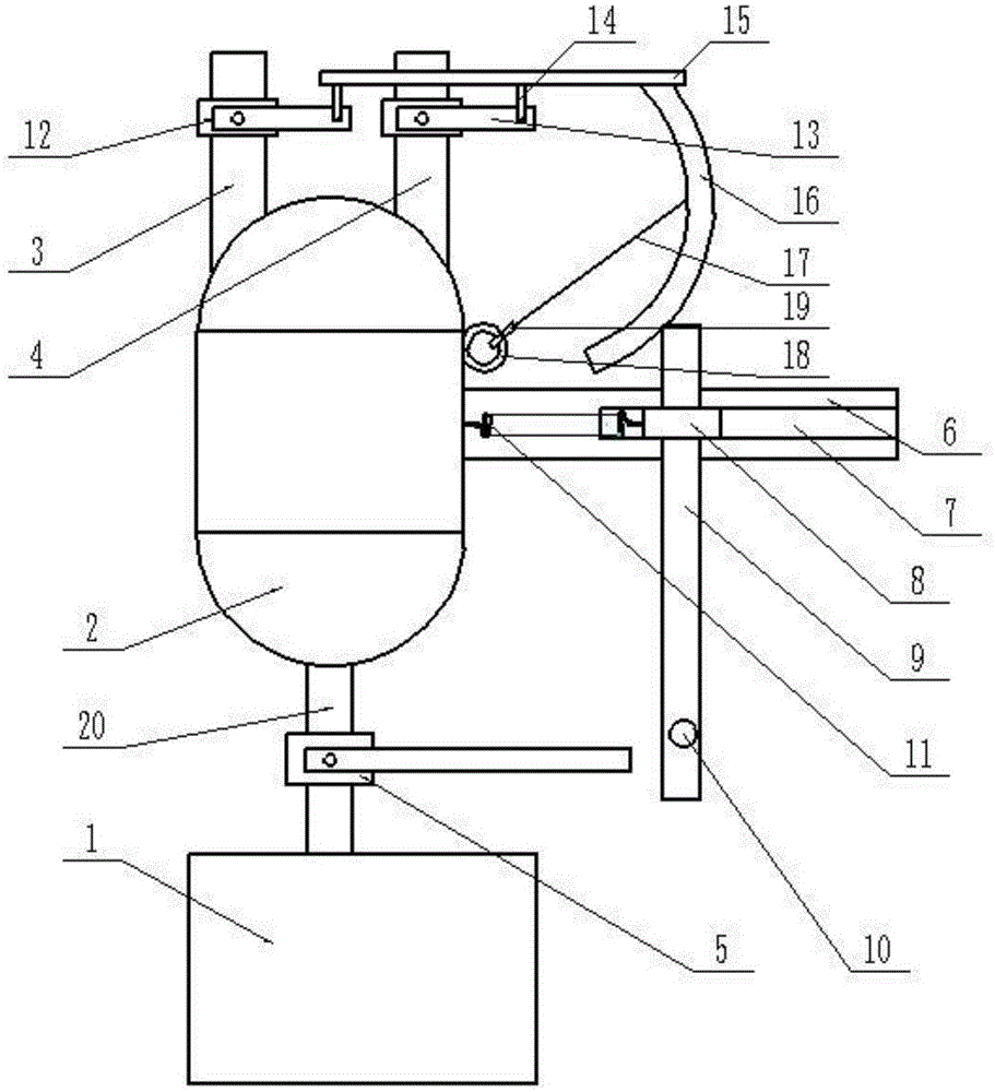 一种乙炔压缩机曲轴箱在线加润滑油装置的制作方法