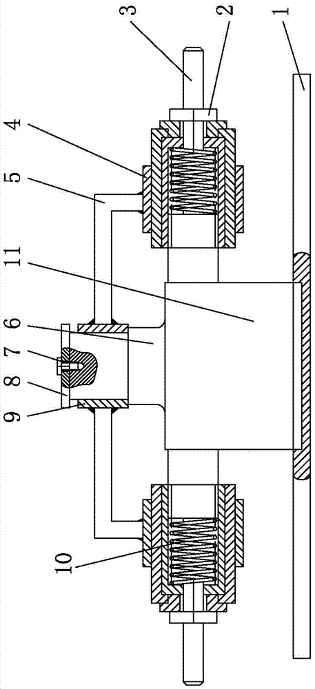 一种专用于辊压立磨机接地线导电设备的制作方法