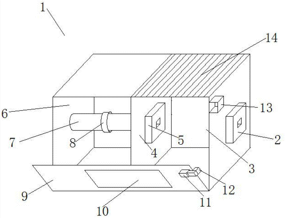 一种分体式继电保护机箱的制作方法