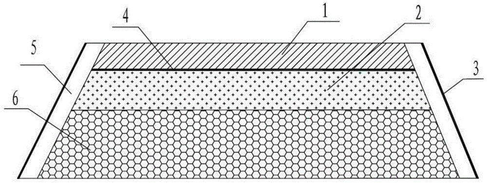 一种高液限粘性土改良尾矿砂的路床结构的制作方法