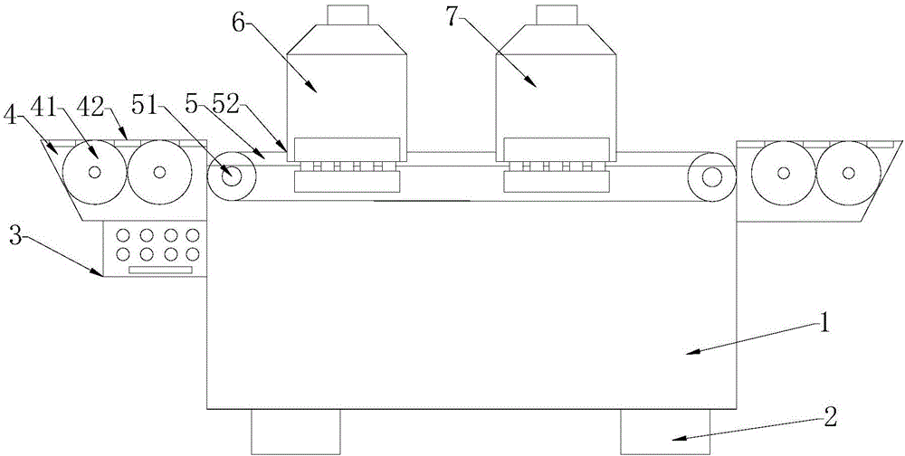 一种玻璃模具拉丝抛光装置的制作方法